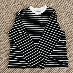 Mango lightweight striped sweater
